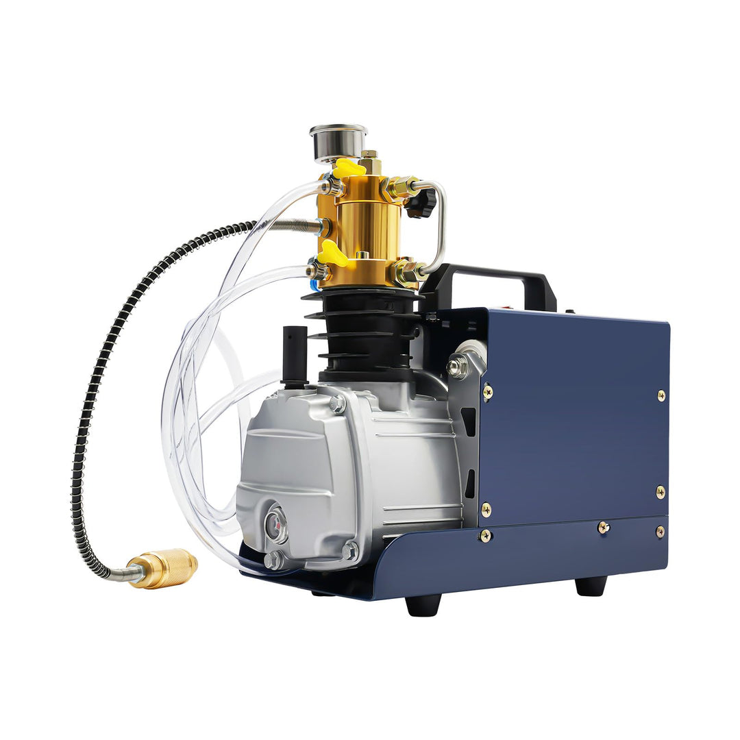 Elektrische Hochdruckluftpumpe 1800W mit Sicherheitsventil und Kupfermotor für Französisches Ventil