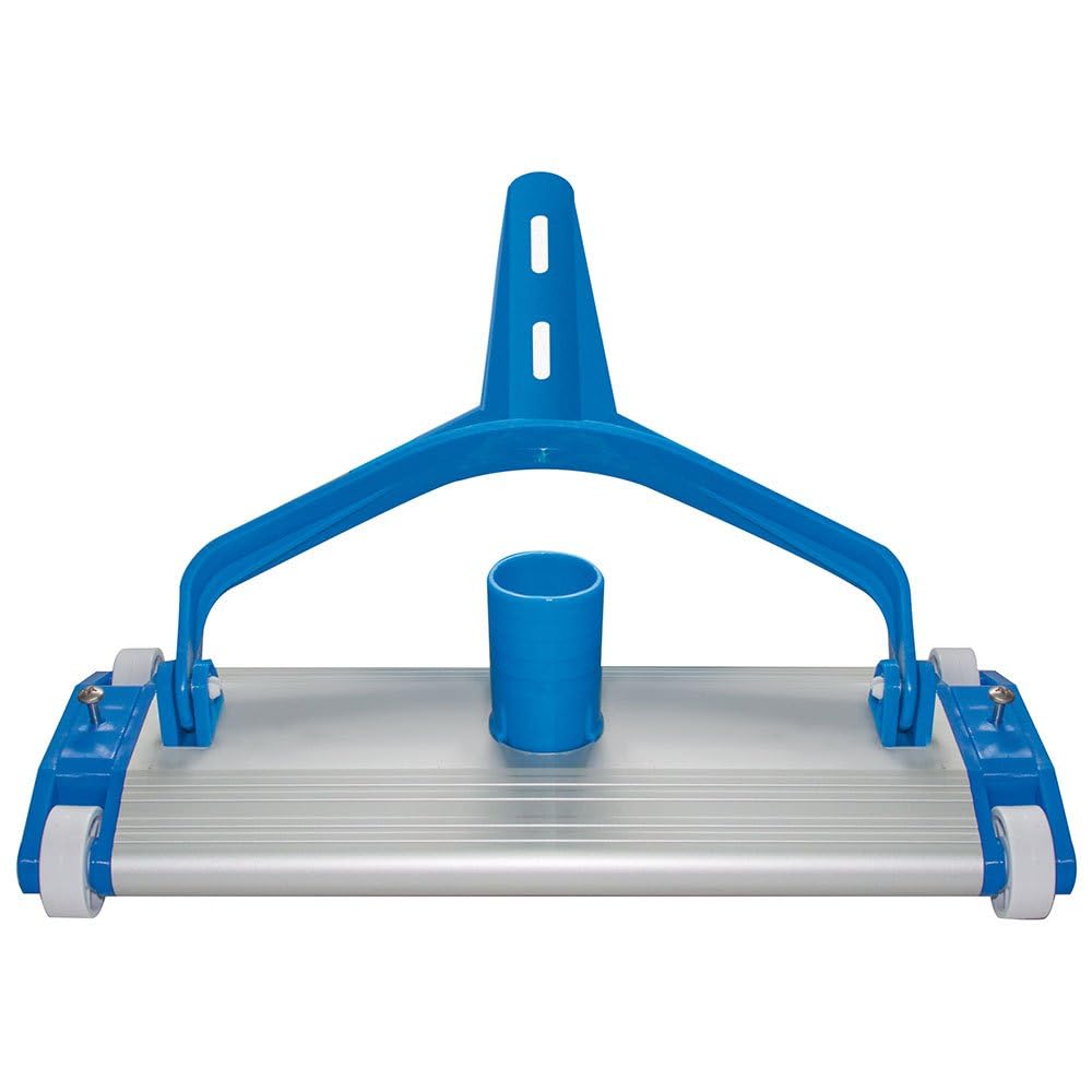 Productos QP 500340CP – Reinigungsmittel, Metall, mit Rollen, 335 mm, FIJ. Palommilla Poolbodenreini