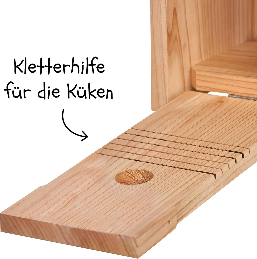 Little Birds Kamera Nistkasten für „Blink“ Kamera (Kamera Nicht ENTHALTEN) I ökologisches Massivholz