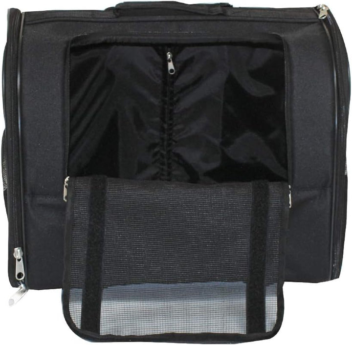 Croci Trolley Jolie 2 in 1 – Tragetasche für Katzen und kleine Hunde 44 x 33 x 28 cm – Trolley für H