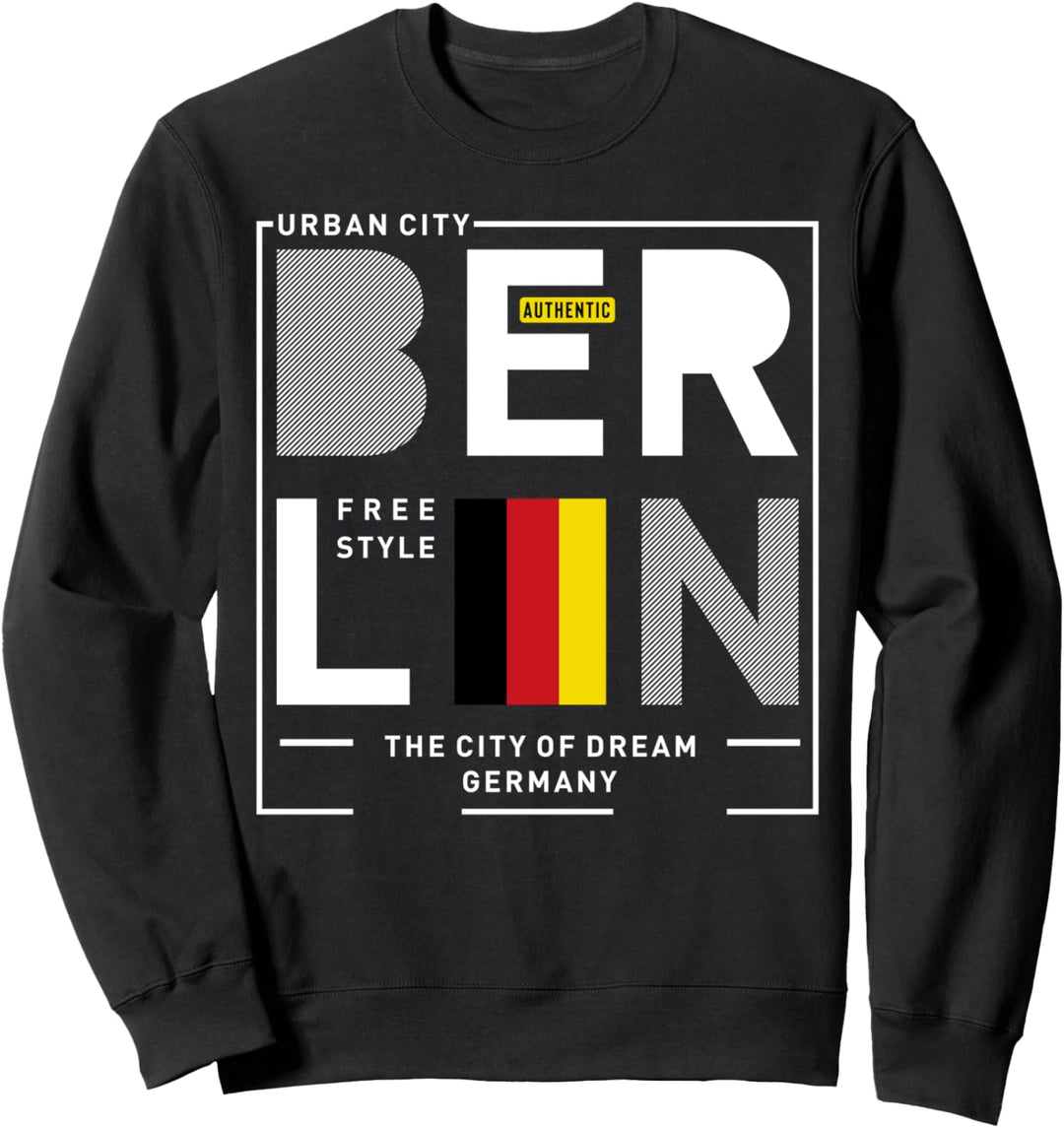 Berlin T-Shirts, Ich liebe Berlin Deutschland, Cool Berlin Sweatshirt