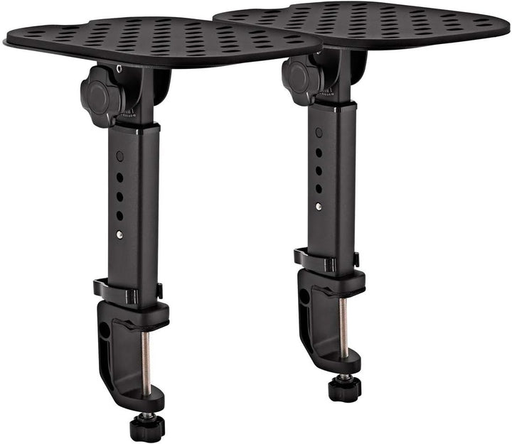 Studio Monitor Desktop Speaker Stands Height Adjustable with Clamp