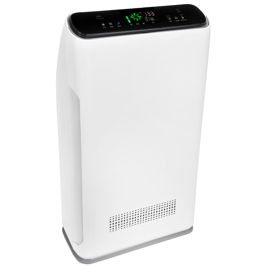 Luftreiniger für Wohnung Raucherzimmer, 7-Fach-Filtertechnologie, HEPA-13-Filter, inkl. Fernbedienun