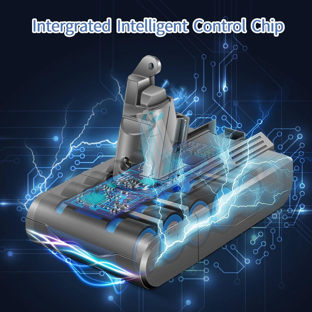 Keenstone Akku Ersatzakku für 【Dyson V6 4600 mAh】 Dyson V6 Li-Ionen Akku DC58 DC59 DC61 DC62 Animal