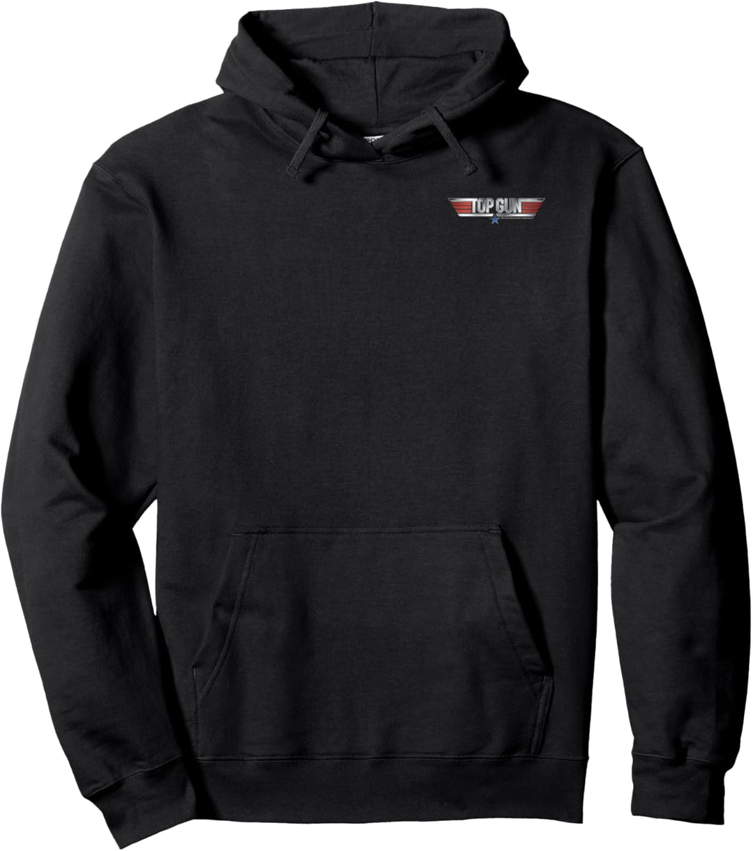 Top Gun Pete Mitchell Maverick Front Back Pullover Hoodie