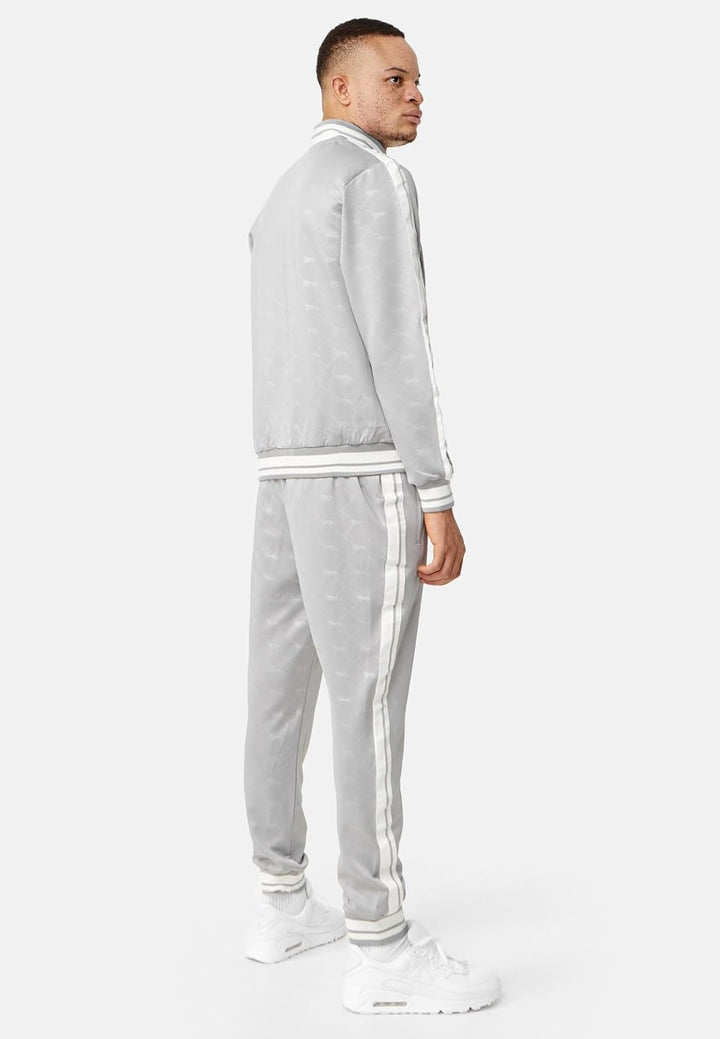 Lonsdale ASHWELL Herren Trainingsanzug schmale Passform S Grey/White, S Grey/White