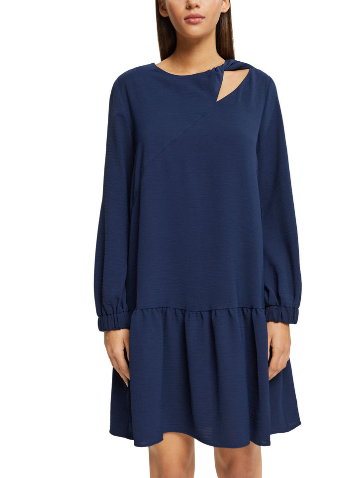 Esprit Damen 102ee1e319 Kleid 36 400/Navy, 36 400/Navy