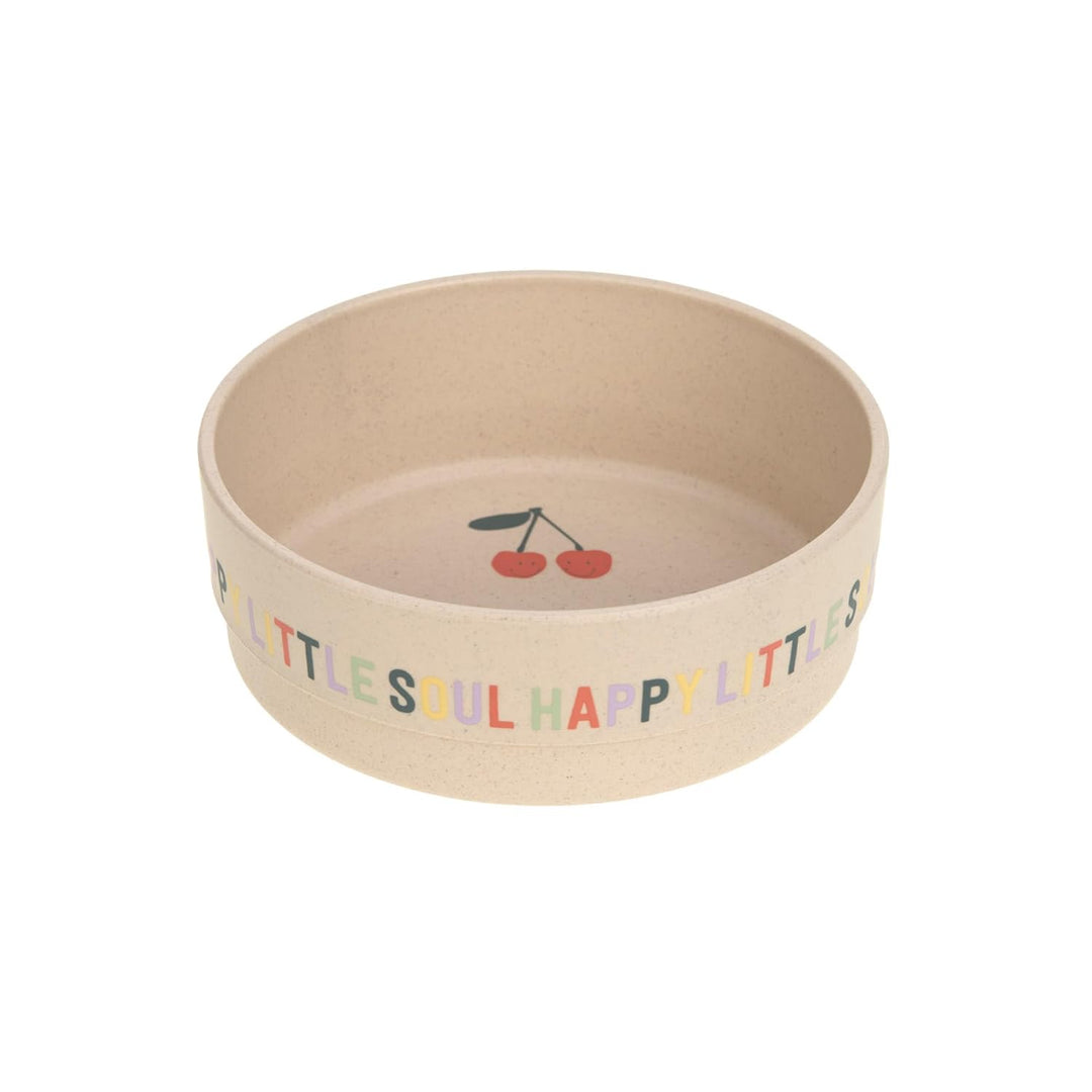 LÄSSIG Kindergeschirr Set (Teller, Becher, Schälchen, Löffel) ohne Melamin, BPA-frei, für Spülmaschi