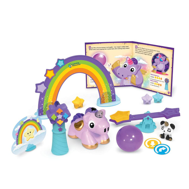 Learning Resources Coding Critters MagiCoders Skye, das Einhorn, Programmierspielzeug für Kinder, MI