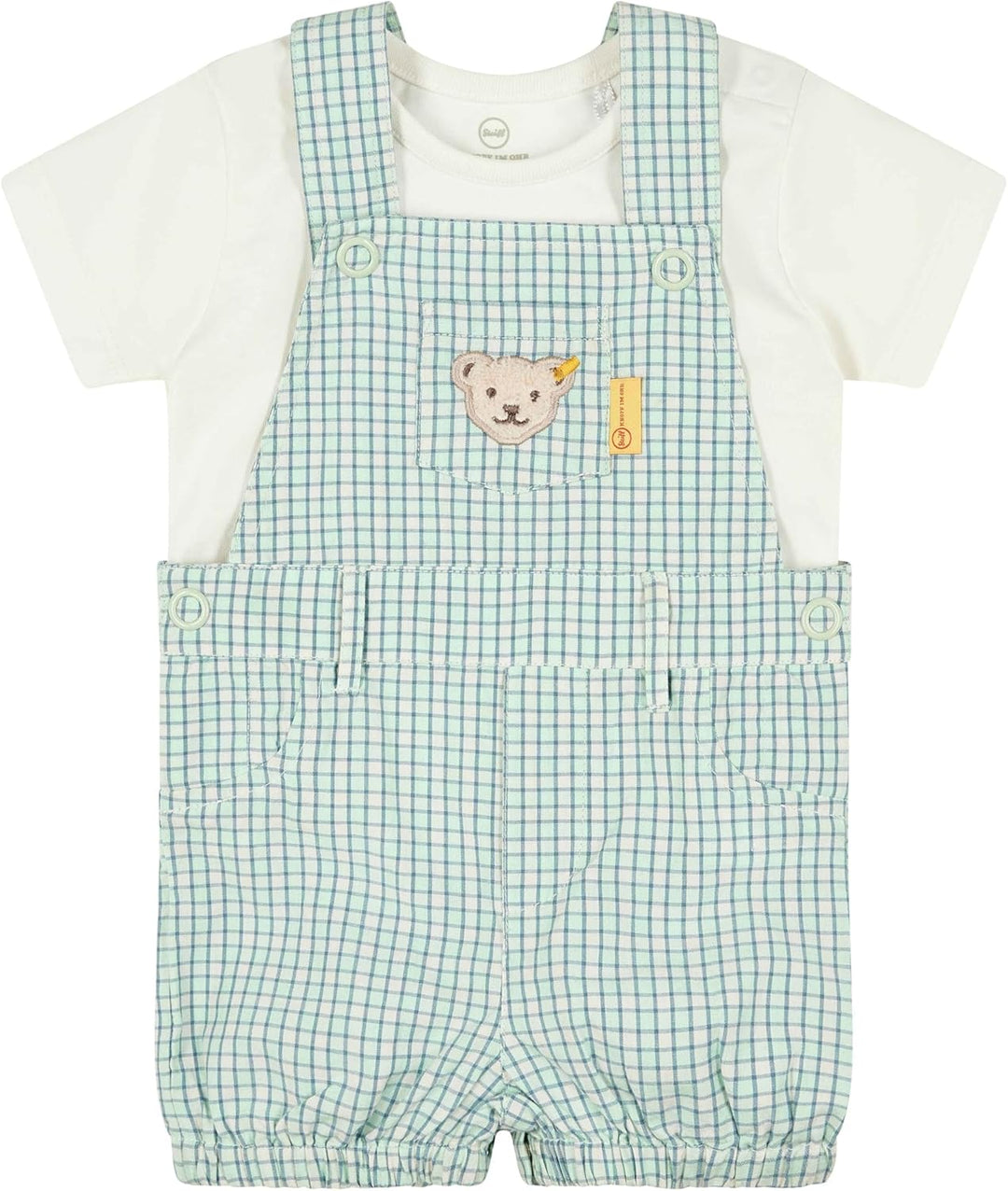 Steiff Baby-Jungen Set Hose + T-Shirt Kurzarm