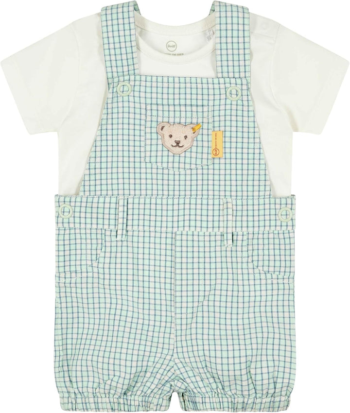 Steiff Baby-Jungen Set Hose + T-Shirt Kurzarm