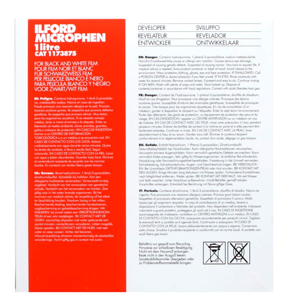 Ilford Microphen Black & White Powder Film, 1 l