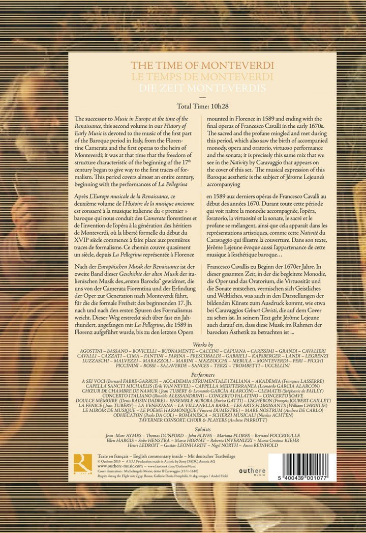 Die Zeit Monteverdis Buch), Audio-CD