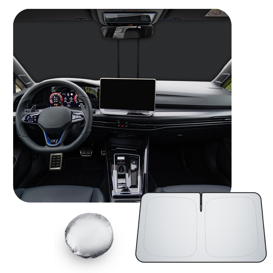 [Upgrade] CDEFG Kompatibel mit VW Golf 8 MK8 8.5 GTI GTE GTD R 2020-2025 2026 Sonnenschutz Abdeckung