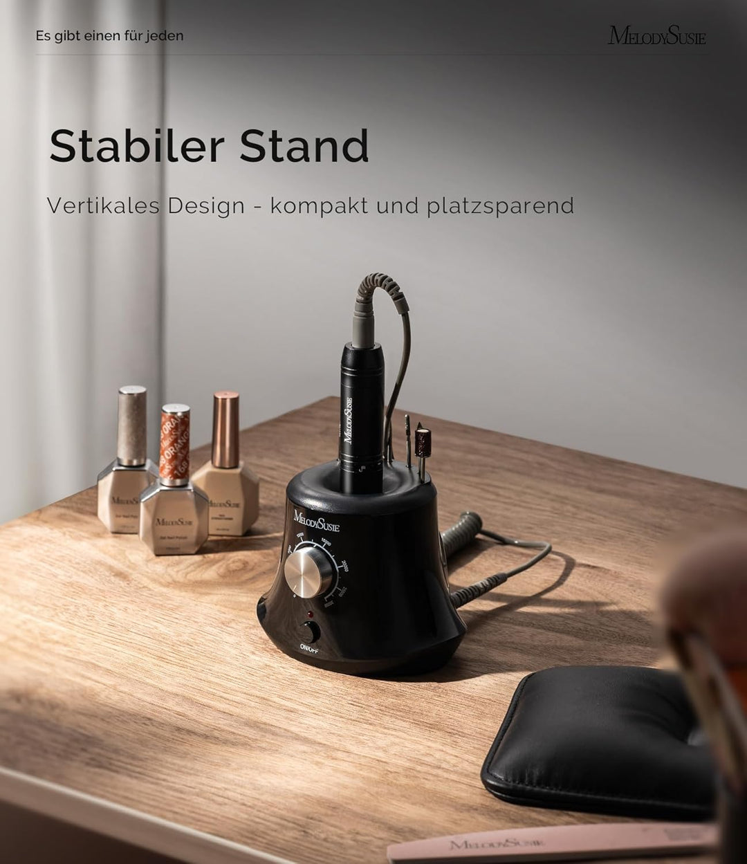MelodySusie Elektrische Nagelfräser 30000 U/Min Professionelle Elektrische Nagelfeile Maniküre Pedik