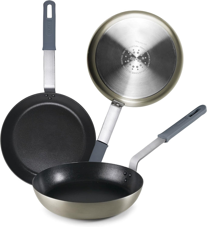IBILI - Pfanne Titanio Chef, 20 cm, Aluminium, Anti-Haft Quantanium, geeignet für Induktion 20 cms,