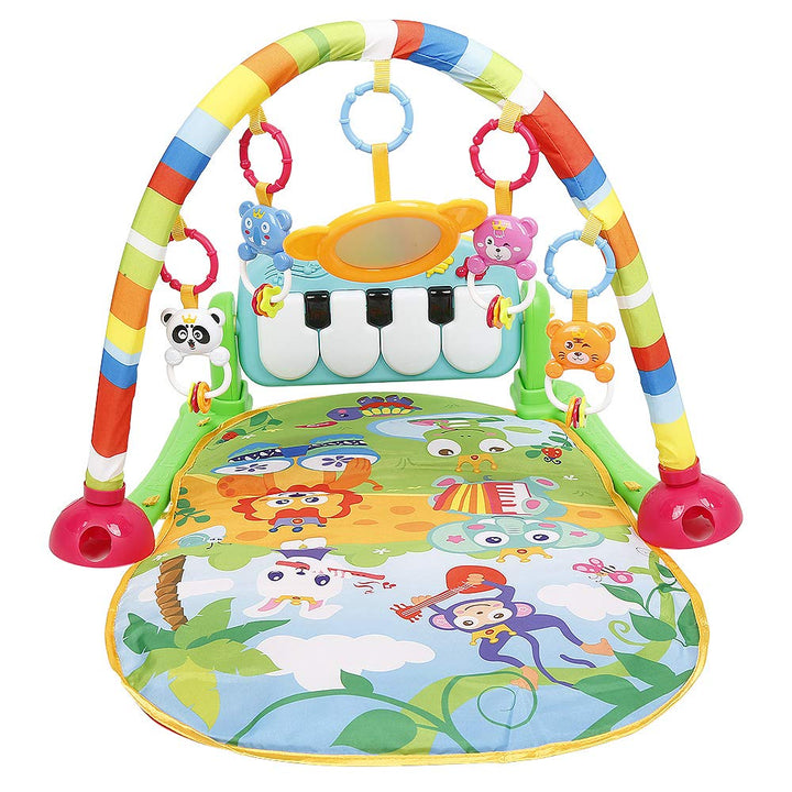 Spielmatte, Baby, Spieldecke Baby, Krabbeldecke für Baby Spielbogen für Babys, Laufstallfunktion, 1