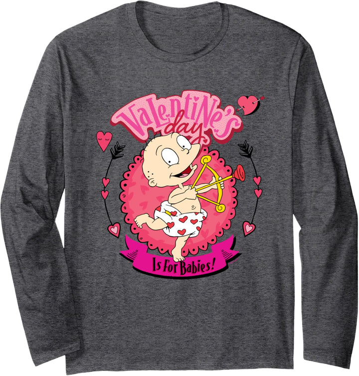 Rugrats Valentine's Day Is for Babies With Tommy Pickles Langarmshirt