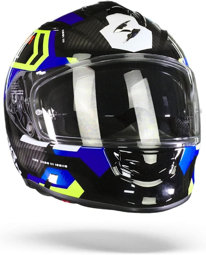 EXO 491 SPIN XS NERO-BLU-GIALLO FLUO, XS Nero-Blu-Giallo fluo