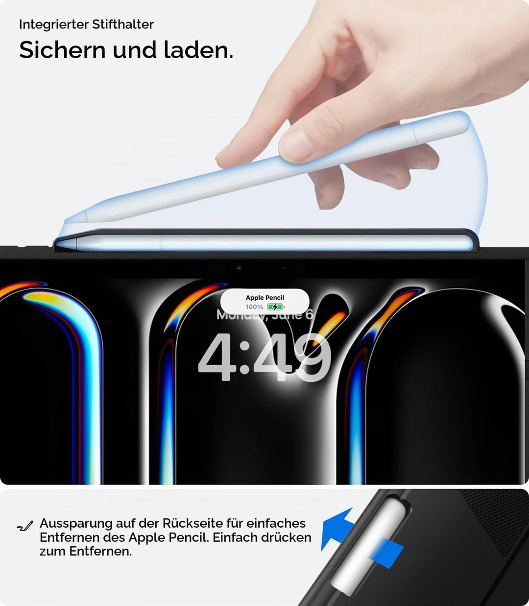 Spigen Rugged Armor Pro Hülle für iPad Pro 11 Zoll M5 (2025) / M4 (2024) Chip Robustes Case Auto Sch