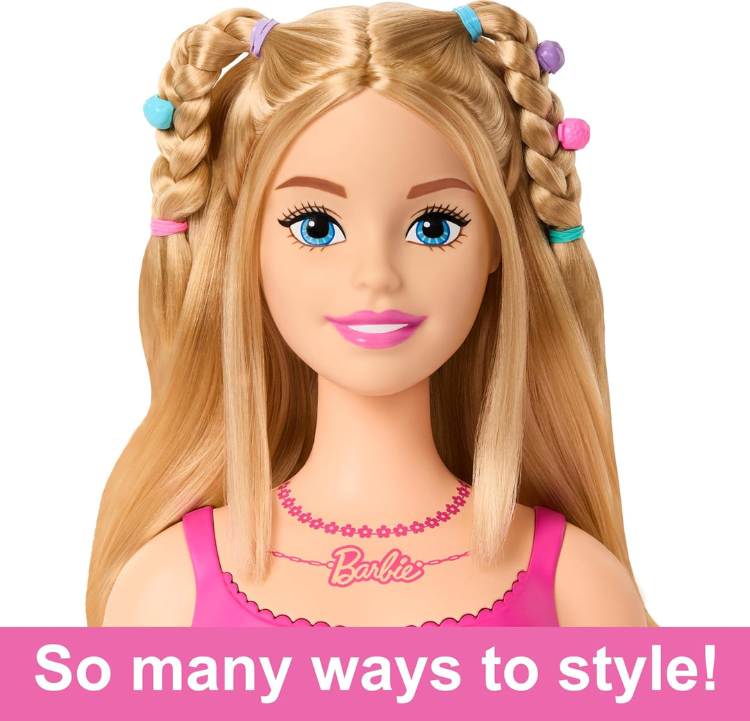 Barbie Deluxe Styling-Kopf blond HMD88 | Mattel | Frisierkopf