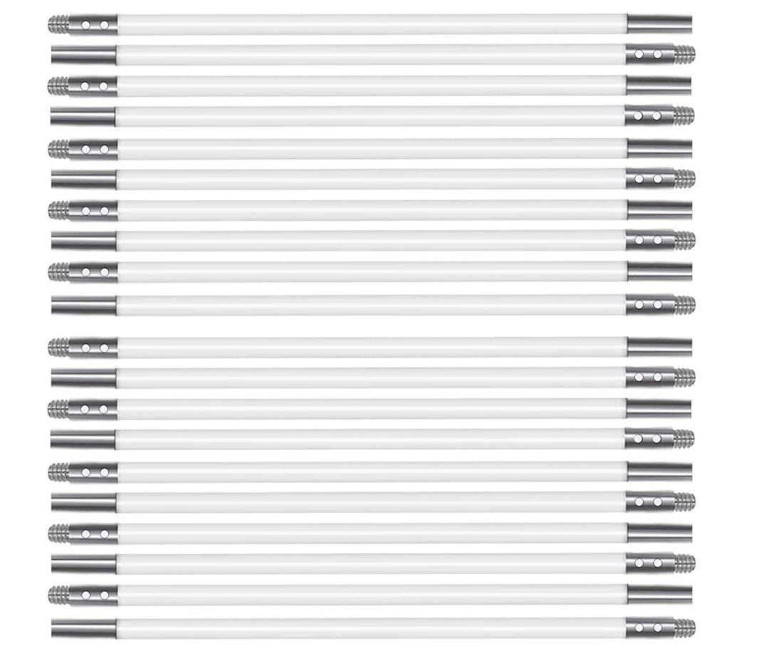 Nylon Stangen 800 cm, 20 Flexible 410 mm Stange,Können bis zu 400 cm Reichen Nylon Stangen 20 X 41mm