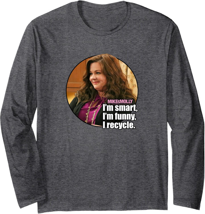 Mike & Molly I Recycle Langarmshirt