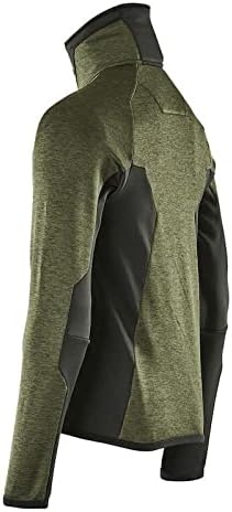 Mascot 17103-316-3309-3XL Fleecepullover Mit Reissverschluss Grösse in Moosgrün/Schwarz, 3XL, 3XL