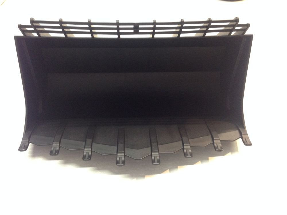 1 Stück LEGO TECHNIC "Baggerschaufel 8x10 Noppen" in Schwarz.