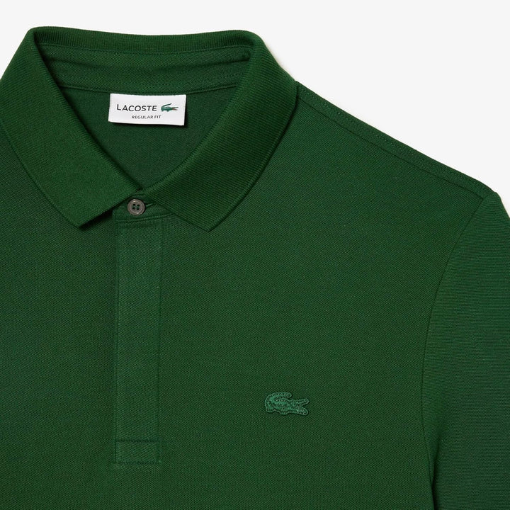 Lacoste Herren Polo-Shirt Kurzarm PH5522, Männer Polo-Hemd,verdeckte Knopfleiste,Regular Fit S Green