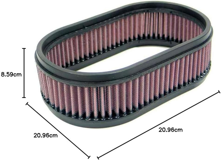 K&N E-3450 Waschbarer und wiederverwendbarer KFZ Luftfilter/Direkt-Kits