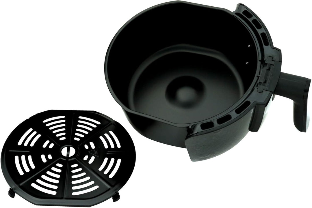 Heissluft Fritteuse DESKI 3,5 Liter 1400 W schwarz glänzend