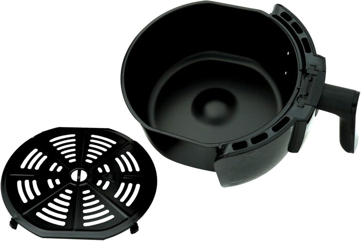 Heissluft Fritteuse DESKI 3,5 Liter 1400 W schwarz glänzend