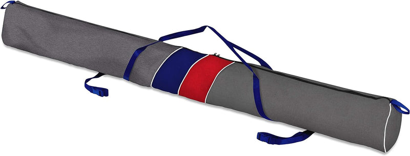 Ferocity Skitasche Skisack für 1 Paar Ski 170 cm Lang Ski Bag LEN [053] Len Blue-red, Len Blue-red