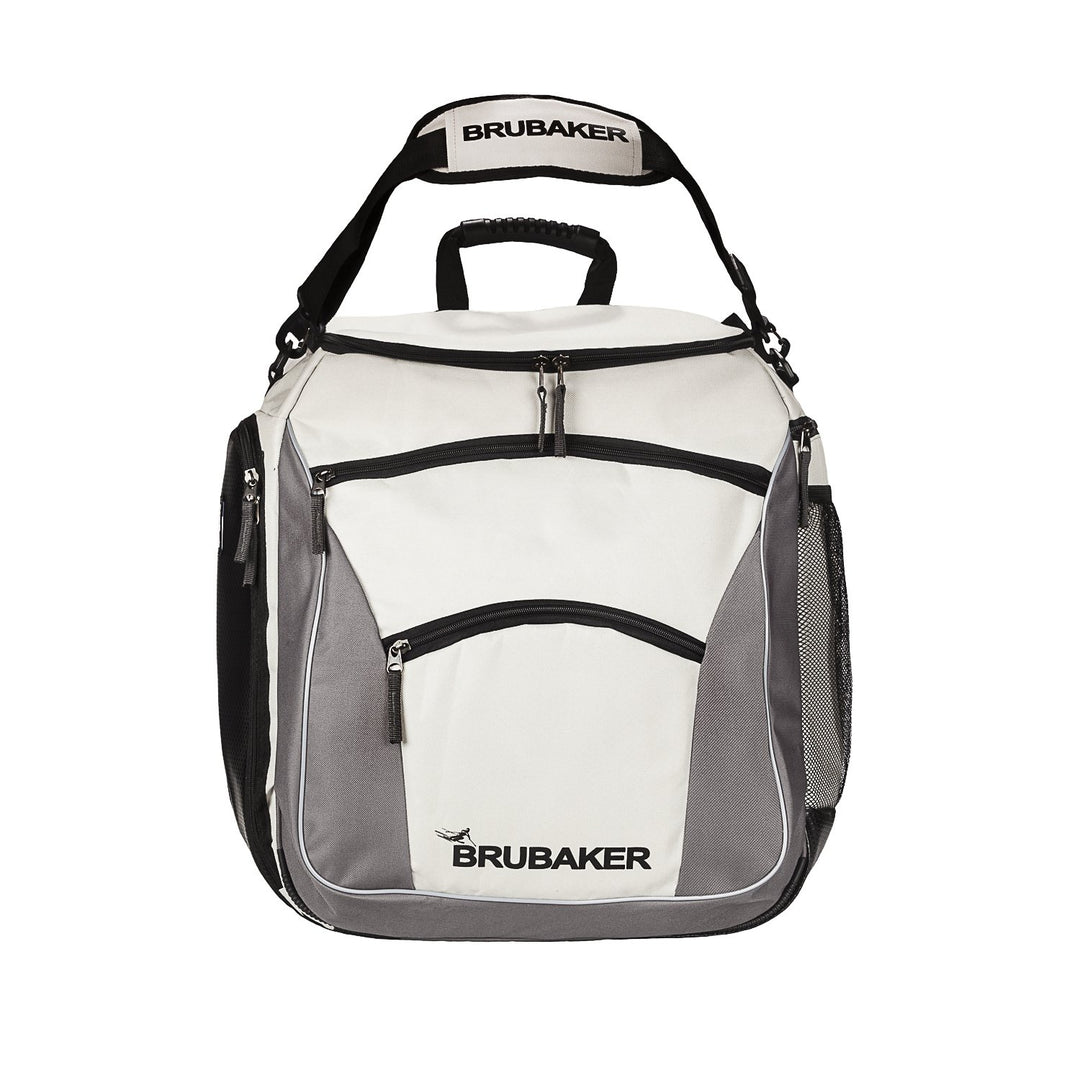 BRUBAKER Skischuhtasche Professional für Schuhe und Helm mit Rucksack-Tragegurten und Schaum-Rückenp