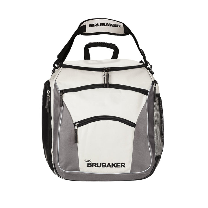 BRUBAKER Skischuhtasche Professional für Schuhe und Helm mit Rucksack-Tragegurten und Schaum-Rückenp