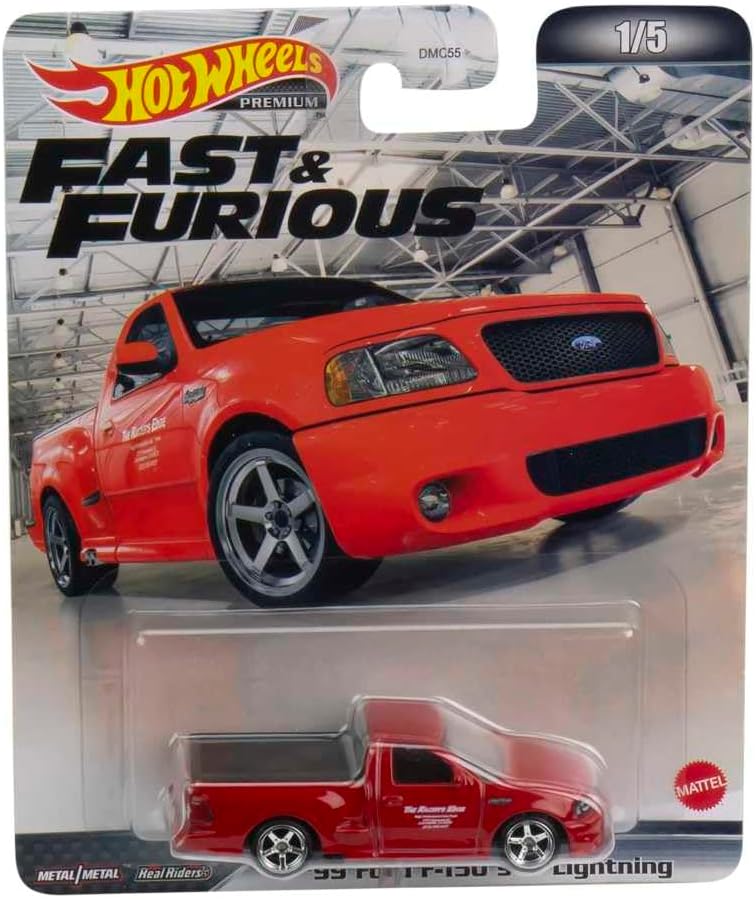 FAST AND FURIOUS Die Cast Modellauto FORD F-150 '99 SVT Lightning 1999 - Massstab 1/64 Länge 7 cm -