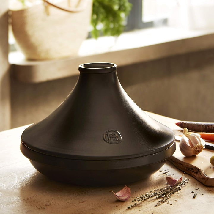Emile Henry Delight Keramik-Tajine, 4 l Schiefer 4 Qt Schiefer, 4 Qt Schiefer
