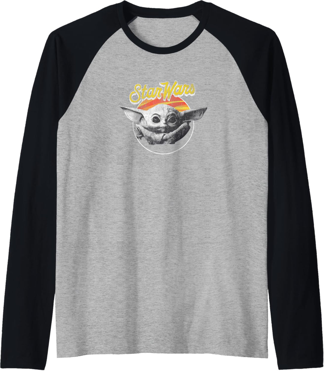 Star Wars Retro Child Logo Raglan