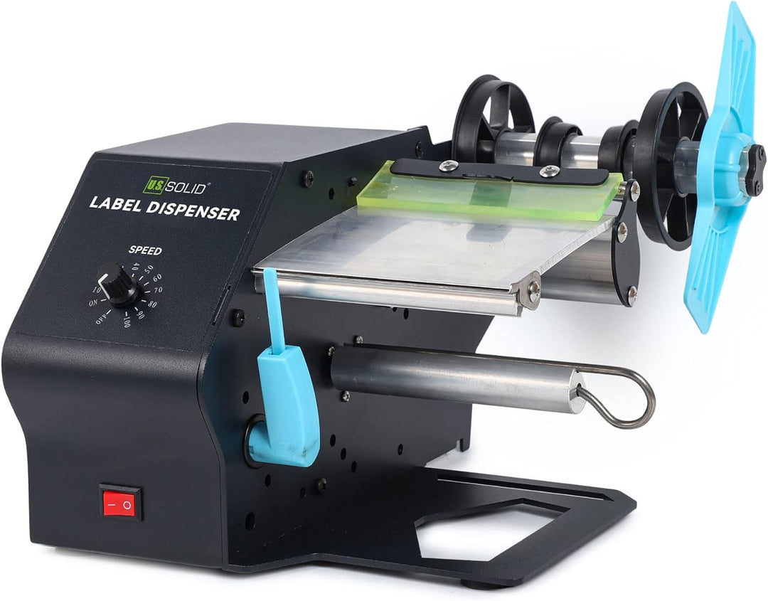 U.S. Solid Automatischer Etikettenspender für Rollen und Fanfold Label- Transparente und undurchsich