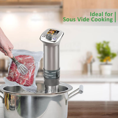 KitchenBoss Vakuumierbeutel Vakumierfolienrollen Vakuumrollen Folienrollen Vakuumierfolie: Sous Vide