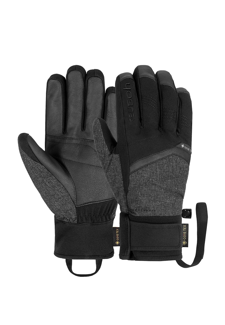 Reusch Herren Handschuhe Blaster Gore-tex Extra Warm, Wasserdicht, Atmungsaktiv 7 schwarz / grau, 7
