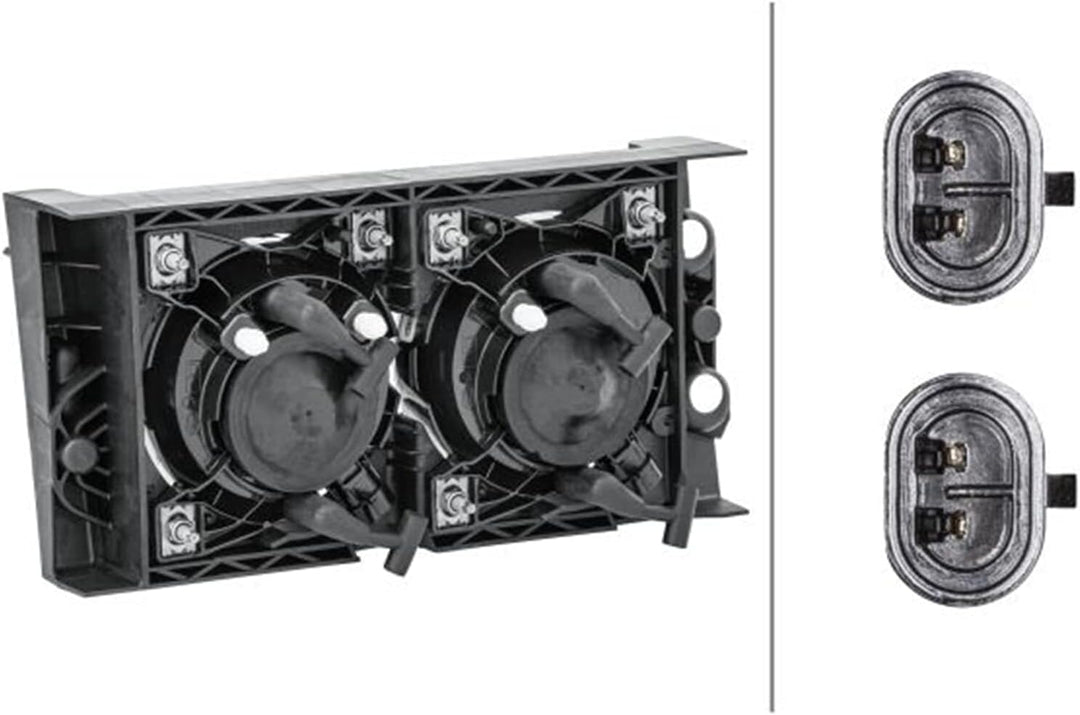HELLA 1PE 965 410-121 Halogen-Fernscheinwerfer - 24V - rechts
