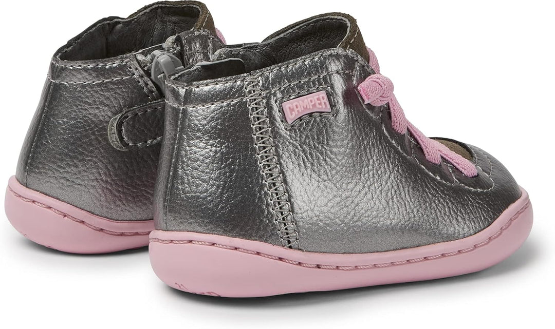 Camper Baby-Mädchen Peu Cami K900131 Ankle Boot 21 EU Grau 014, 21 EU Grau 014