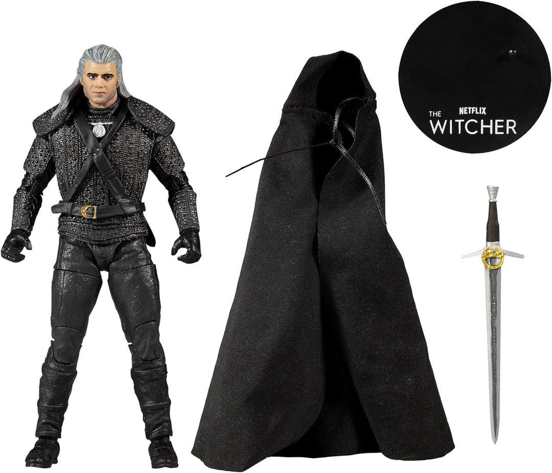 McFarlane The Witcher Netflix Actionfigur Geralt of Rivia (Season 2) 18 cm Retro, Retro