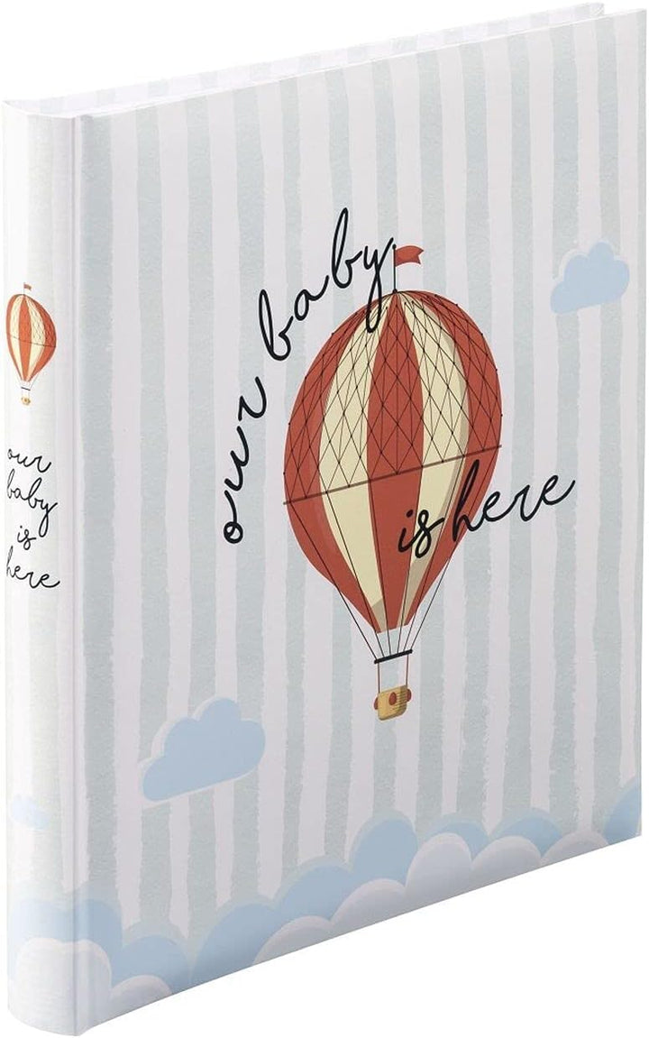 Hama Babyalbum "Our Baby" (Baby-Fotoalbum mit 60 Seiten für Mädchen und Jungen, Kinder-Fotobuch für
