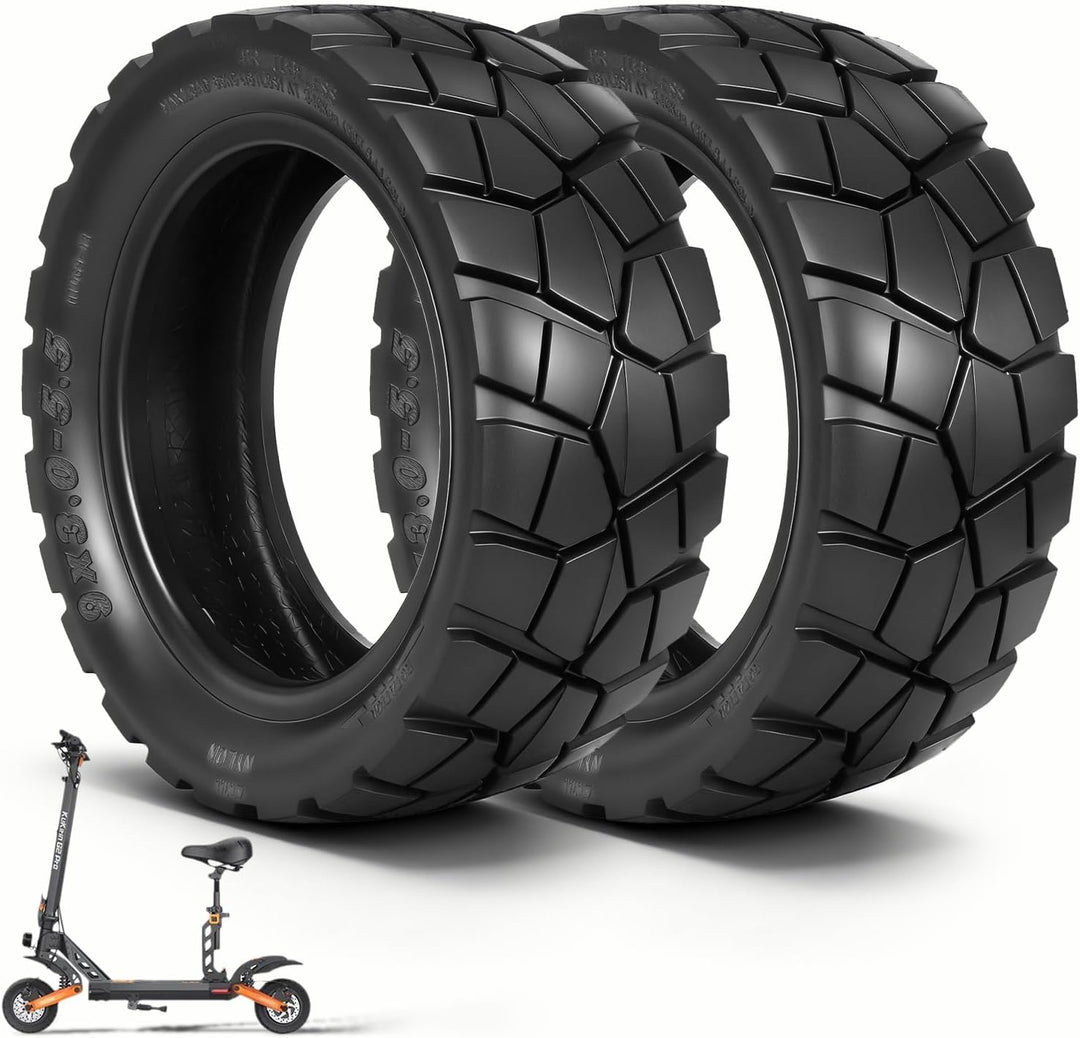 9x3,0-5,5 Tubeless Reifen für Kukirin G2 Pro (Neu) Elektroroller 9 Zoll Ersatzreifen Schlauchlose Va