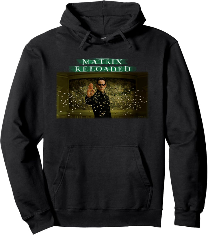 The Matrix Reloaded Hundreds of Bullets Pullover Hoodie