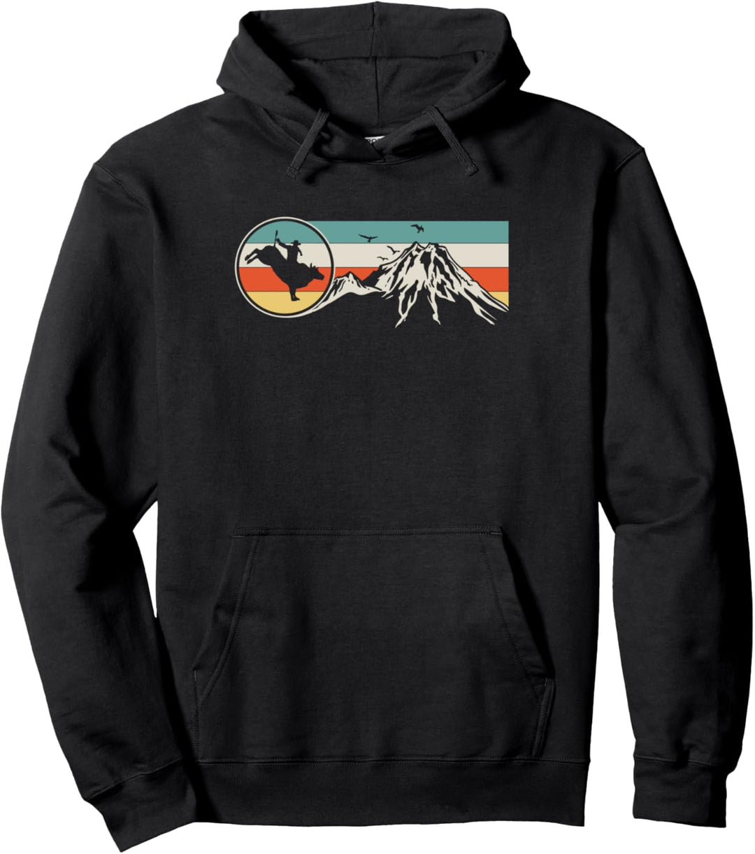 Bull Riding Pullover Hoodie