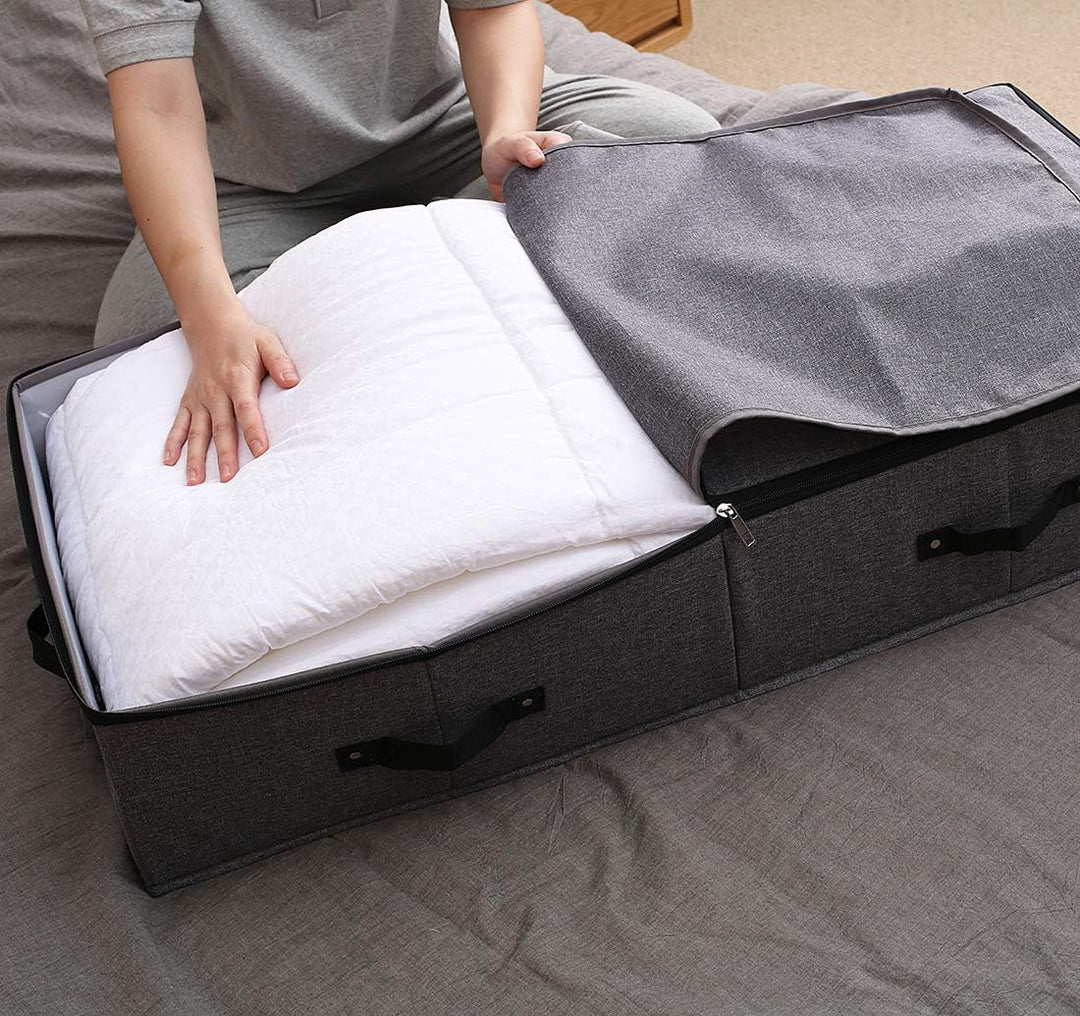 iwill CREATE PRO Extra Länge Unter Bett Aufbewahrung Organisation Behälter für Schuhe, Kleidung, Bet